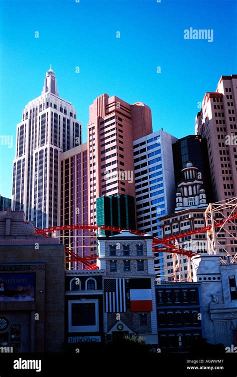 New York New York Hotel, Las Vegas Stock Photo - Alamy