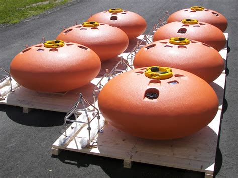 DeepWater Buoyancy Elliptical ADCP Buoys 2 - DeepWater Buoyancy