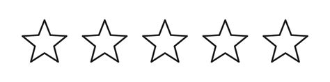 Stars Clipart Outline