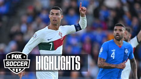 Iceland vs. Portugal Highlights | Euro Qualifiers - Win Big Sports