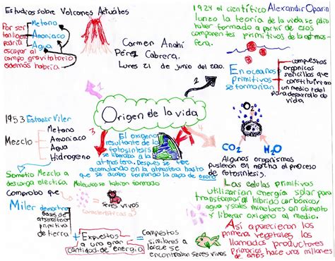 Mapa mental da Origem da vida Esquemas Biologia Docsity