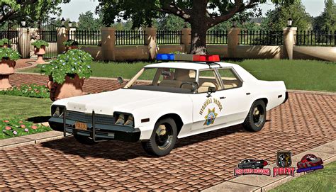 Dodge Monaco Police 1974 v1.0 Mod - Farming Simulator 2025 mod, LS 2025 ...