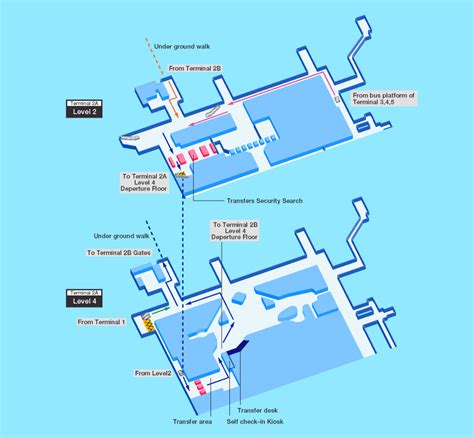 Heathrow Terminal 2 Departures Map