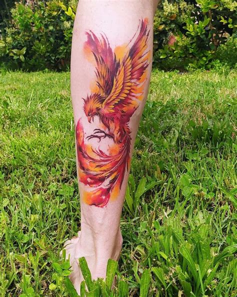 30 cool phoenix tattoo ideas with powerful meanings to try - YEN.COM.GH