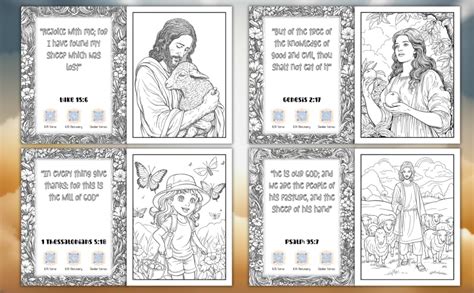 60 KJV Holy Bible Large Print Coloring Pages | Illustrated Psalms ...