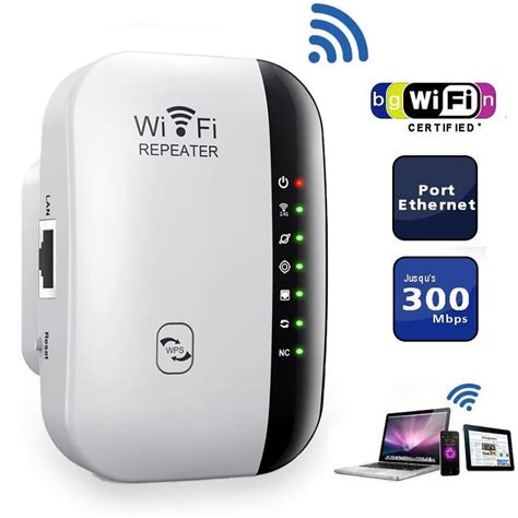 WiFi Repeater 300Mbps เครือข่ายไร้สาย Extender Wifi เราเตอร์บูสเตอร์ 2-4 กรัม ตัวขยายสัญญาณไวไฟ ...