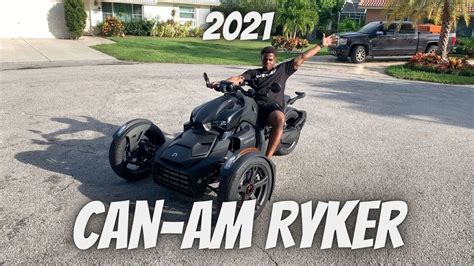 2021 Can-Am Ryker 600 Review | First Time Driving a BIKE - YouTube