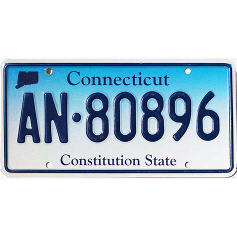 2017 Connecticut #AN-80896 | Collectible Connecticut Plates