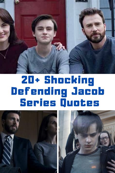 20+ Shocking Defending Jacob Quotes On AppleTV+ - Guide For Geek Moms