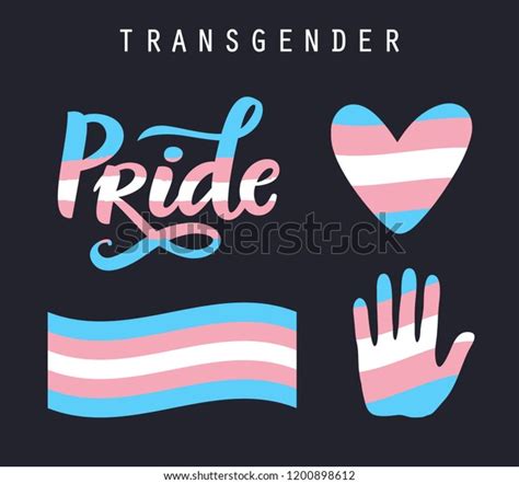 Transgender Pride Symbols Lgbt Rights Concept Stock Vector (Royalty Free) 1200898612