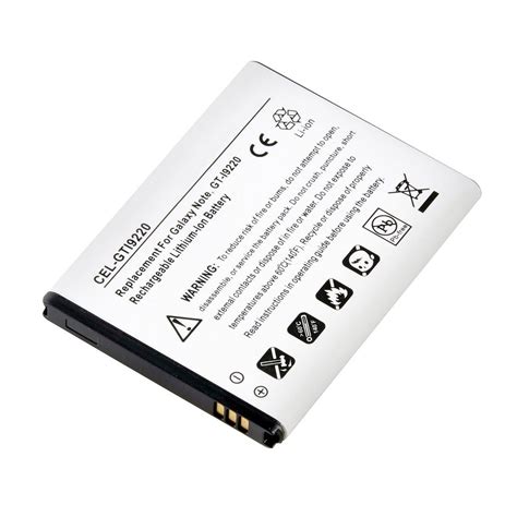 Replacement Samsung GALAXY NOTE GT-I9220 Rechargeable Battery | Battery ...