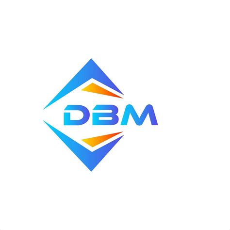 DBM abstract technology logo design on white background. DBM creative initials letter logo ...