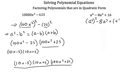 Khan Academy Solving Polynomial Equations By Factoring - Tessshebaylo