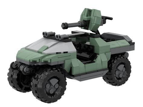 LEGO MOC HALO Warthog (M12 FAV) by AstralProxy | Rebrickable - Build with LEGO