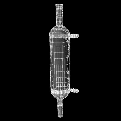 3d model condensers chemical glassware