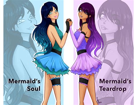 Mermaid Twins by gloryart-W on DeviantArt