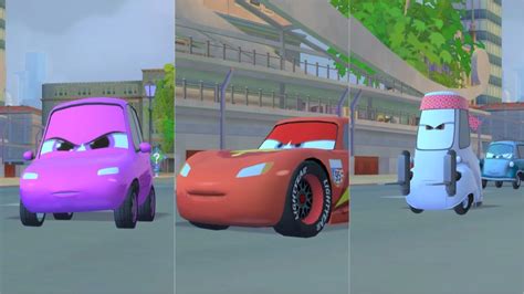 Cars 2 Battle Race with Lightning McQueen, Chuki, Daisu Tsashimi in ...