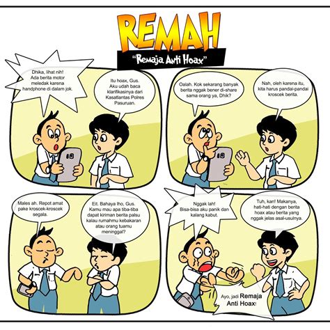 Inspirasi 40+ Contoh Komik Strip