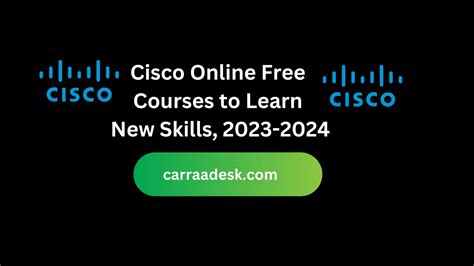 Cisco Online Free Courses - Carraadesk.com