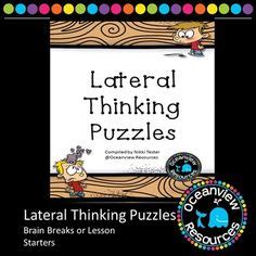 34 LATERAL THINKING ideas | lateral thinking, brain teasers, brain ...