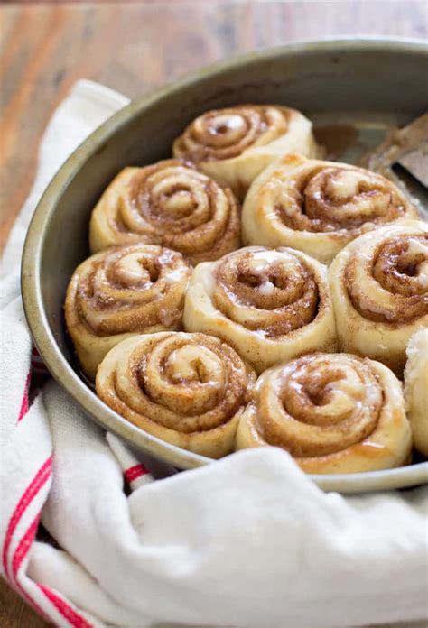 The world's easiest cinnamon rolls - Feast and Farm