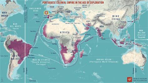 1/9 This is a map of the portuguese empire in the 15 & 16th century 👇 look at where they were ...