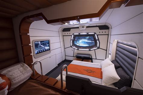 FIRST LOOK: Interior of Star Wars: Galactic Starcruiser Hotel Room