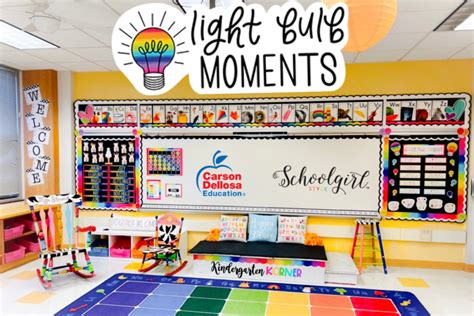 Lightbulb Moments Classroom Theme - Kindergarten Korner - A Kindergarten Teaching Blog