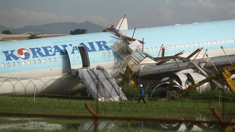 Philippines airport closed after Korean Air plane overshoots runway ...