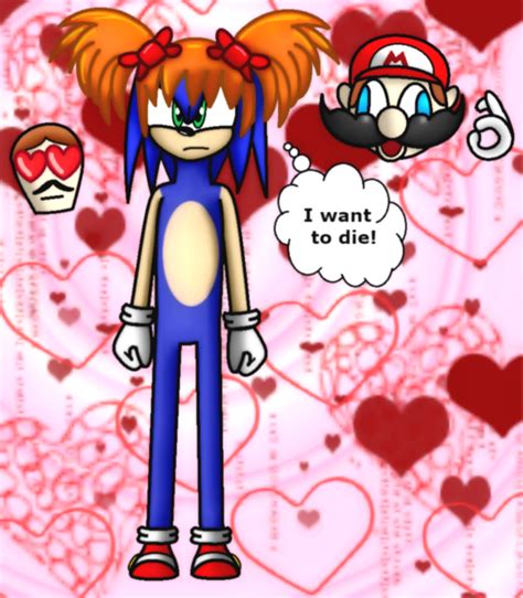 Sonic in Disguise (SMG4) by MaccaGemDiamond on DeviantArt