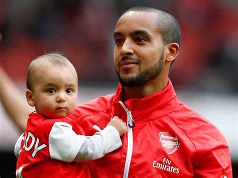 Theo Walcott and his wife Melanie Slade has a beautiful family