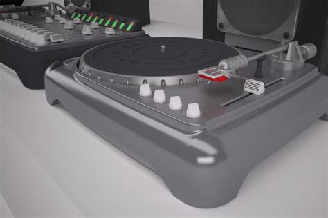 DJ Decks & Speakers | High-Quality 3D Objects ~ Creative Market