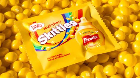 Mustard Skittles: Skittles teams with French's for limited-edition mustard-flavored fusion ...