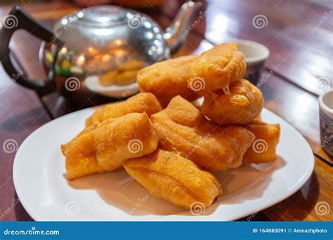 Deep-fried Dough Stick, Chinese Bread Stick Stock Image - Image of milk, fried: 164880091