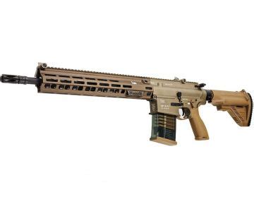 Umarex HK417 Magazine (100 rounds AEG Magazine, by VFC) - Tan (Compatible with G28, M110A1 AEG ...