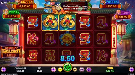 Great Golden Lion Slot Review and Demo | RTP=N/A