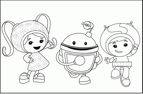 Collection of Team Umizoomi Coloring Pages - Free Printable