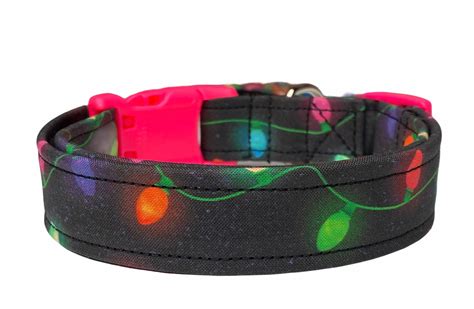 Christmas Dog Collar Dog Collar Christmas Lights Dog Collar - Etsy UK