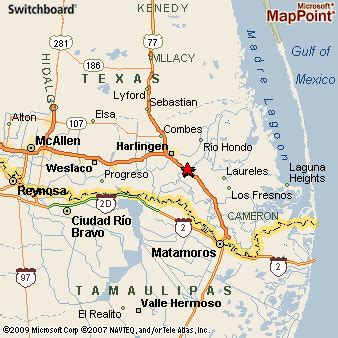 San Benito, Texas Area Map & More