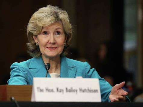 Kay Bailey Hutchison defends Trump before Senate committee on NATO ...