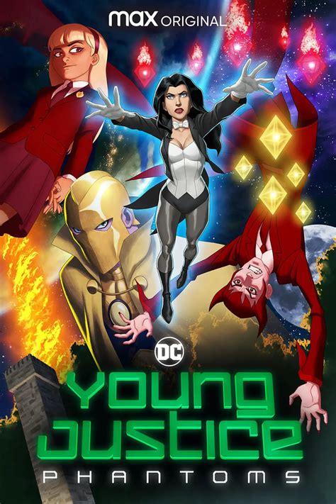 Young Justice Phantoms Arc 3 Poster - Comic Book Revolution