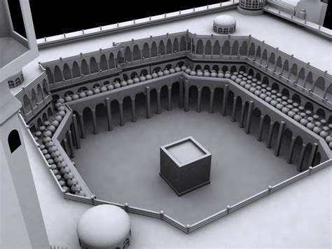 kaaba 3d model