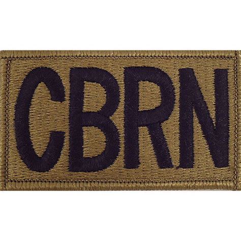 Army CBRN Letters OCP Embroidered Patch – Vanguard Industries