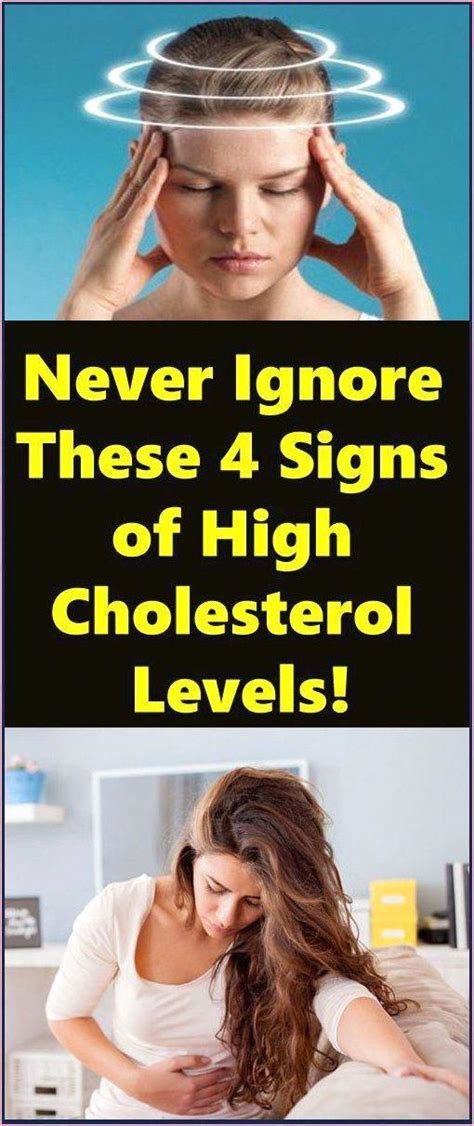 10 Symptoms Of High Cholesterol That You Shouldnt Ignore | High cholesterol levels, High ...