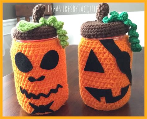 Flameless Candle Crocheted Jack O Lantern Battery Tea Light - Etsy ...