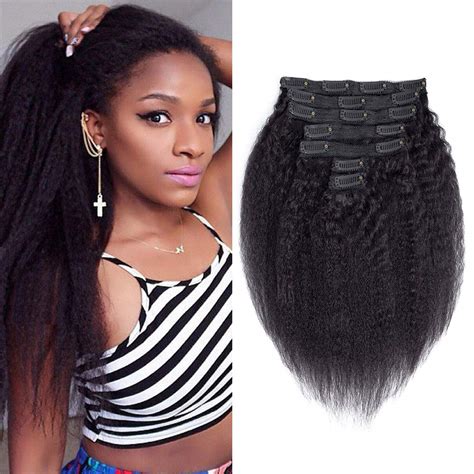 57 Best Pictures Clip On Weaves For Black Hair / Faux Hair Clip In ...