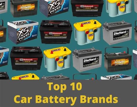 Top 10 Car Battery Brands Explained In 2022 - BatteryStory