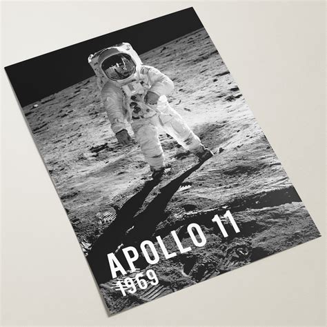 Apollo 11 Poster | Iconic Photography Wall Art – Slay My Print