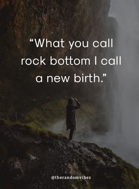 60 Hitting Rock Bottom Quotes to Inspire You – The Random Vibez