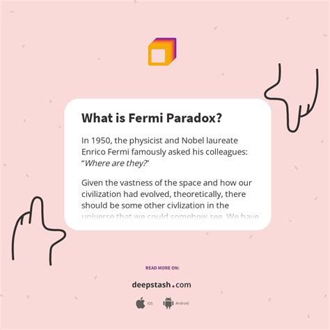 What is Fermi Paradox? - Deepstash